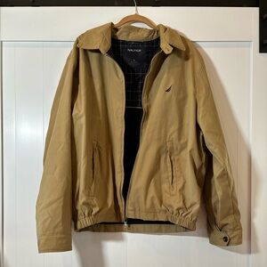 Vintage Tan Nautica Jacket. Men’s Large.